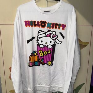 Halloween Hello Kitty Crewneck Sweater
